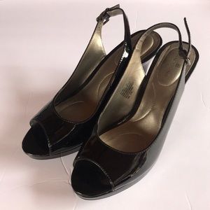 Patent leather high heels size 8